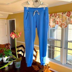 Figs Zamora Scrub pants Ceil Blue Size Small
